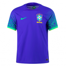 Brazil Away Player Version Football Shirt 2022