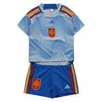 Spain Away Kids Football Kit 22/23